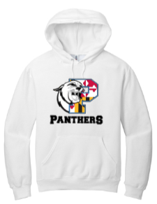 Panthers Football - Panthers MD FLAG Football Hoodie (White or Grey)