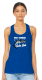 West Howard Swim Club - Official Ladies Racer Back Tank Tops (White or Grey)