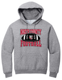 NC FOOTBALL - FOOTBALL Hoodie Sweatshirt (Grey or White)