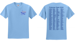 Potomac Open 2024 - Event Shirt Sleeve Shirt (Youth or Adult)