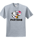 Panthers Football - Panthers MD FLAG Football Short Sleeve Shirt (White or Grey)