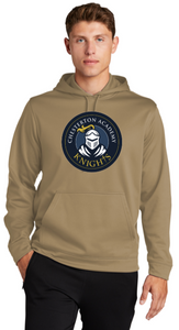 Chesterton Academy - KNIGHT SEAL Gold Performance Hoodie Sweatshirt (Adult)