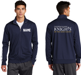 Chesterton Academy - KNIGHTS Navy Blue Warm Up Jacket (Men's, Lady or Youth)