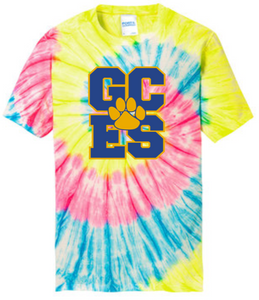 GCES - GCES Neon Tie Dye Short Sleeve Shirt