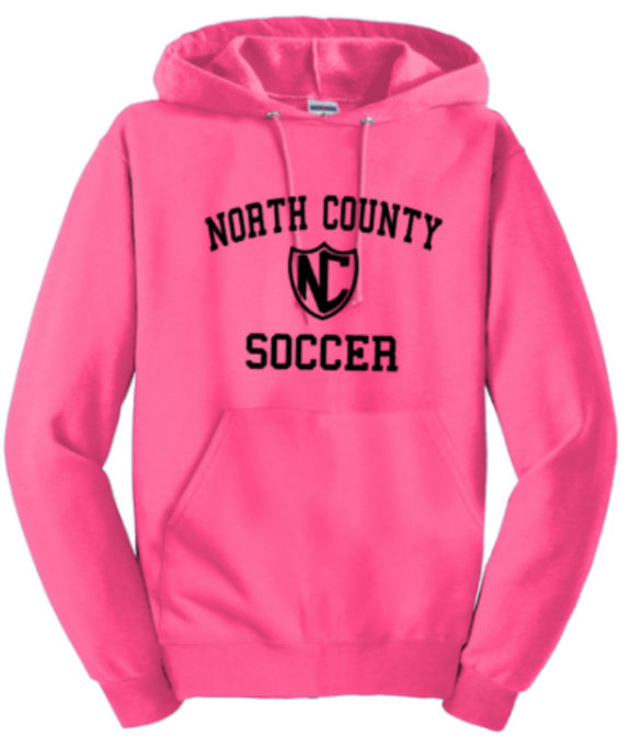 NCHS Women's Soccer - Pink Hoodie