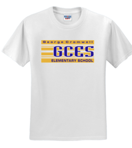 GCES - Banner Short Sleeve Shirt (Youth or Adult) (White or Grey)