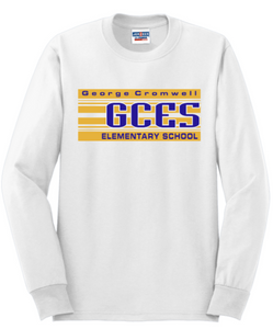 GCES - Banner White Long Sleeve Shirt