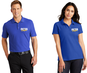 GCES - Cougars Blue Polo (Unisex or Lady Cut)