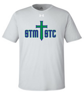 STM STC - Classic Gray Under Armour Short Sleeve T Shirt (Youth and Adult)