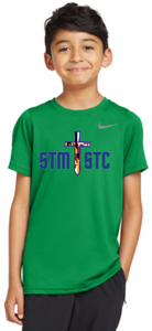 STM STC - Green Flag Nike Legend Tee (Youth, Adult or Lady)