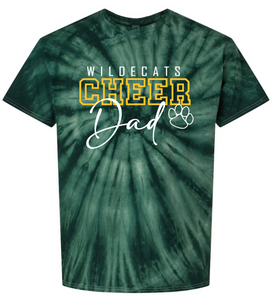 Wilde Lake Cheer - DAD Tie Dye Short Sleeve Shirt