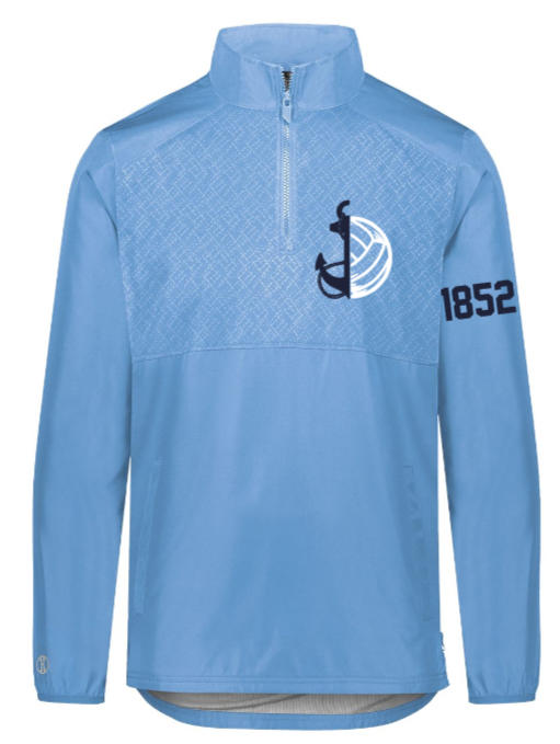 MDSA VBALL - AnchorBall - Columbia Blue 1/4 Zip