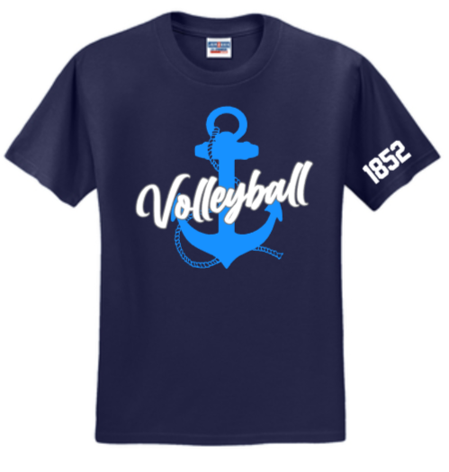 MDSA VBALL - Anchor Short Sleeve Shirt (Youth or Adult)