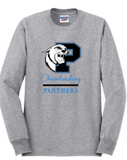 Panthers Cheer - Panthers Classic Cheer Long Sleeve (White or Grey)