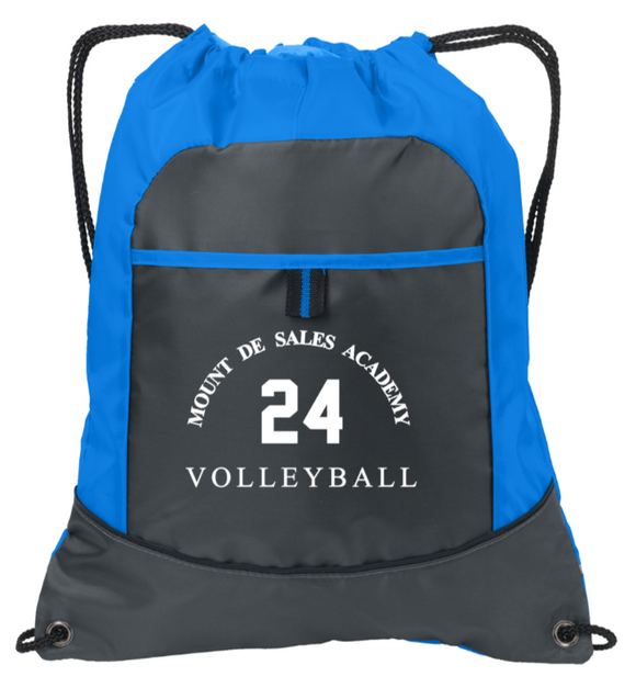 MDSA VBALL - Cinch Bag with Player Number