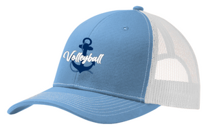 MDSA VBALL - Snapback Trucker Cap - PONYTAIL or NO PONY (Printed)