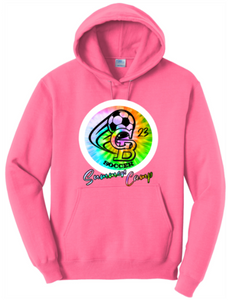2023 GB Soccer Camp - Hoodie Sweatshirt (Neon Pink)