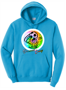 2023 GB Soccer Camp - Hoodie Sweatshirt (Neon Blue)