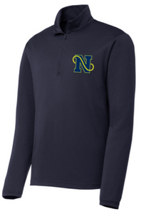 NAAC - Letter Navy Blue 1/4 Zip Pullover (Unisex, Youth or Lady Cut)