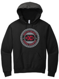 NCHS Cross Country - Circle Hoodie Sweatshirt (White or Black)