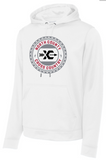 NC Cross Country - Circle Performance Hoodie Sweatshirt (White or Black)