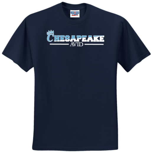 CHS Avid - Short Sleeve T Shirt (Navy Blue)