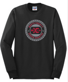 NCHS Cross Country - Circle Long Sleeve Shirt (White or Black)