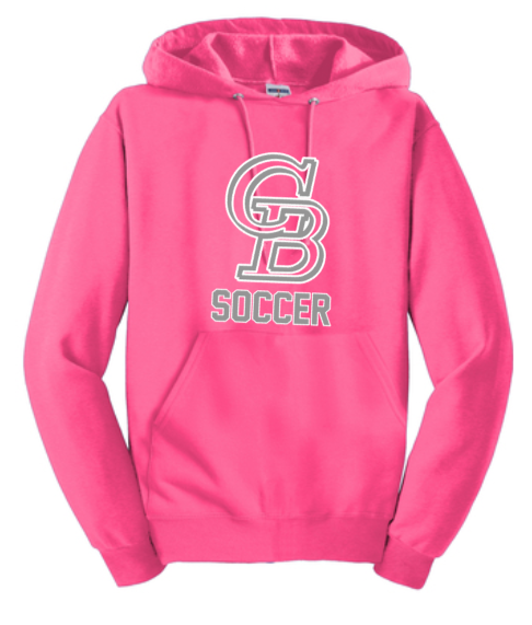 GB Soccer - 2024 Breast Cancer Hoodie Sweatshirt