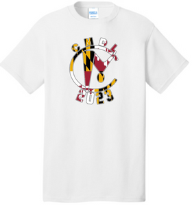 2023 CMDL Championships - MD Flag T Shirt (White or Grey)