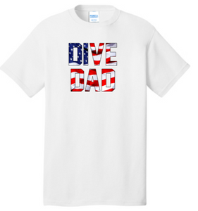2023 CMDL Championships - DIVE DAD T Shirt (White or Grey)