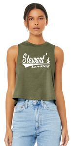 Stewart's Landing - Next Level Women's Muscle Tank Top