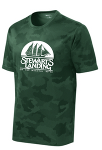 Stewart's Landing - Camo Hex Performance SS T-shirt