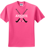 NCHS Field Hockey - Official Short Sleeve T Shirt (Black, White, Grey, Pink or Red) - ALL SIZES