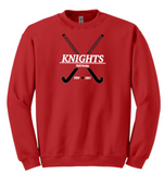 NCHS Field Hockey - Official Crew Neck Sweatshirt (White, Grey, Black, Red or Pink) - ALL Sizes