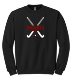 NCHS Field Hockey - Official Crew Neck Sweatshirt (White, Grey, Black, Red or Pink) - ALL Sizes