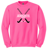 NCHS Field Hockey - Official Crew Neck Sweatshirt (White, Grey, Black, Red or Pink) - ALL Sizes