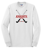 NCHS Field Hockey - Official Long Sleeve T Shirt (White, Black, Red or Grey) - ALL SIZES