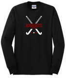 NCHS Field Hockey - Official Long Sleeve T Shirt (White, Black, Red or Grey) - ALL SIZES