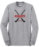 NCHS Field Hockey - Official Long Sleeve T Shirt (White, Black, Red or Grey) - ALL SIZES