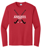 NCHS Field Hockey - Official Long Sleeve Performance Shirt (Black, White, Grey, Pink or Red)