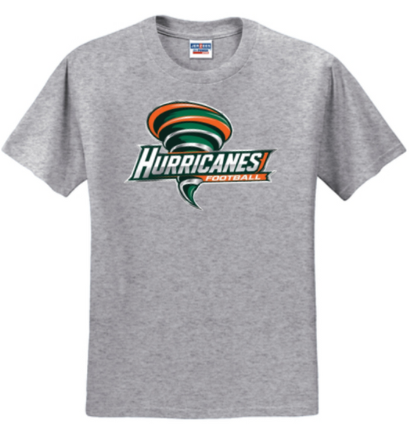 Hurricanes Football - Grey Short Sleeve Shirt
