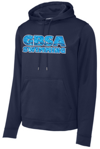 GBSA - Water Navy Blue Performance Hoodie Sweatshirt