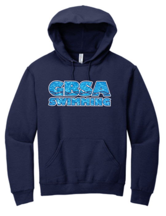 GBSA - Water Navy Blue Hoodie Sweatshirt