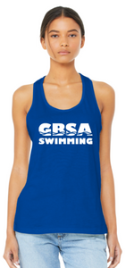 GBSA - Royal Blue Ladies Racer Back Tank Top