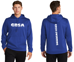 GBSA - Royal Blue Vertical Performance Hoodie Sweatshirt