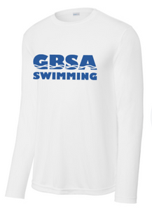 GBSA - White Performance Long Sleeve T Shirt