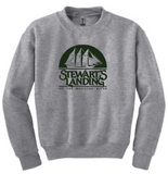 Stewart's Landing - Crew Neck Sweatshirt (Black, Green or Grey)