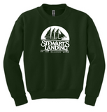 Stewart's Landing - Crew Neck Sweatshirt (Black, Green or Grey)