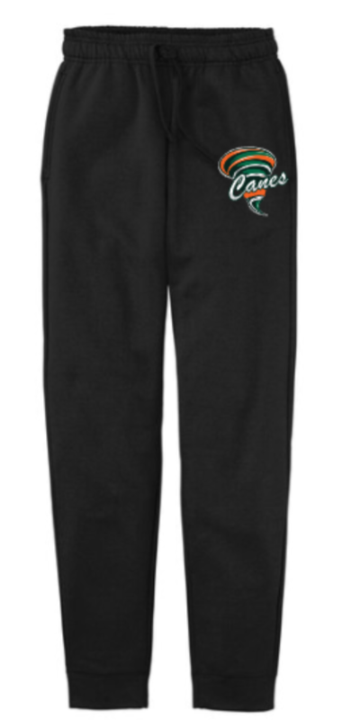 Canes - Black Jogger Sweatpants