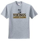 MTH CHEER - Cheerleader Official Short Sleeve Shirt (White, Black or Grey)